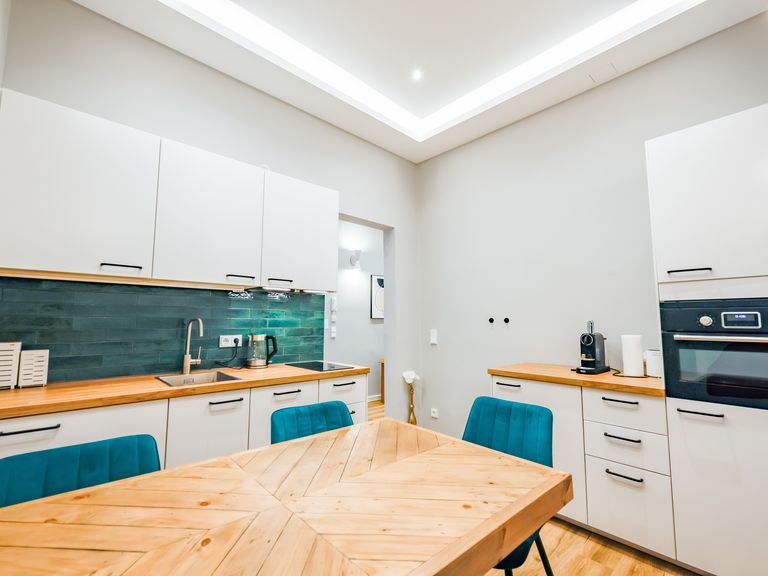 flatista homes apartments in München, Wohnung "Elisabeth", Küche