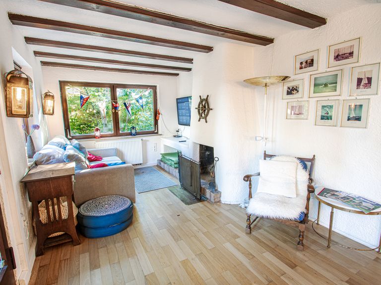 flatista homes apartments, See Chalet in Riederau, Wohnzimmer