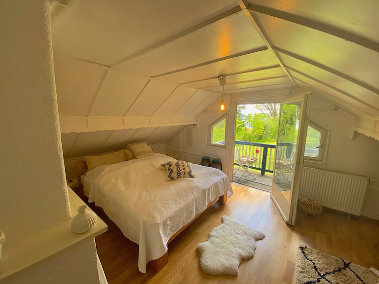 flatista homes apartments, See Chalet in Riederau, Schlafzimmer